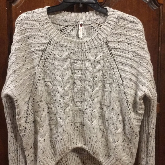 Gray speckled sweater - Picture 3 of 3